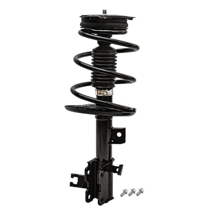 Detroit Axle - 4pc Front Struts Sway Bars Kit for 2013-2018 Nissan Altima, 2 Struts w/Coil Spring Assembly 2 Sway Bar End Links 2014 2015 2016 2017 Replacement Suspension Ready Struts Shocks Assembly - size: 4QS47432/ sway kit