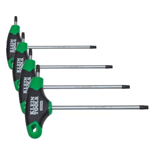 Klein Tools JTH6T40 T40 TORX Hex Key, Journeyman T-Handle, 6-Inch (Pack of 4) - size: T40 Torx (Pack of 4)