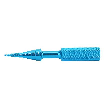 RC Car Bearing Tool Aluminum Alloy RC Car Bearing Steering Hub Carrier Removal Tool RC Car Part 2/3/4/5/6/8/10/12/14mm (Blue) - color: Blue