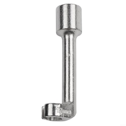 Diesel Fuel Line Socket Set 1/2 Drive Flare Nut Wrench for Automotive Tube Pipe Repair, Open End Ring Sizes 12 14 16 17 18 19mm, Metal Hand Tool(12mm) - color: 12mm