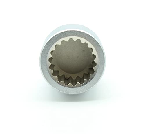 TEMO #54 Anti-Theft Wheel Lug Nut Removal Socket Key 3437 for Porsche - size: #54