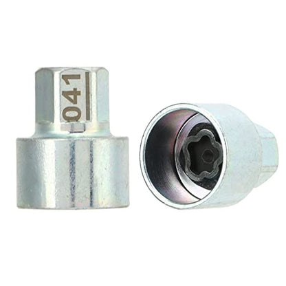 Rustproof Wheel Lock Key, High Strength Metal Socket for Lug Nut Removal, Easy Installation for Car Enthusiasts and Auto Repair Professionals