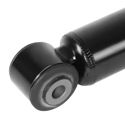 Auto Dynasty Pair of Front Coil Spring Shock Strut Mount Assembly and Rear Struts Shock Absorber Compatible with Jeep Commander Grand Cherokee 2005-2010, Matte Black Powdercoat