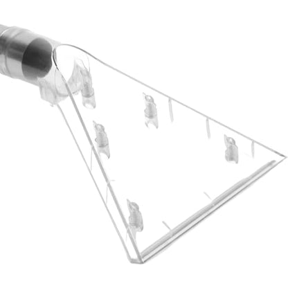 Sorandy Shop Vacuum Extractor Attachment, Carpet Tool Stainless Steel Clear Extractor Attachment for Wet Dry Home Use