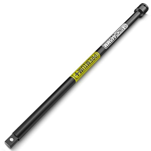 1/2" Drive Impact Extension Bar, 17.5 Inch Length Socket Extension, CR-V Steel, Narrow and Deep Areas in Automobile Maintenance, Mechanical Assembly or Industrial Operations - size: 1/2" 17.5-Inch