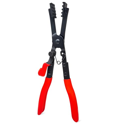 Heavy-duty Straight Hose Clamp Pliers with Locking Device for Quick Removal and Installation of Various Types of Strong and Hard-to-reach Hose Clamps… - style: 1pc