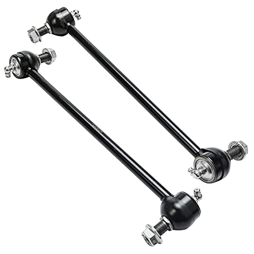 Detroit Axle - Front Lower Control Arms for 2010-2017 Chevrolet Equinox GMC Terrain 2.4L, 2011 2012 2013 2014 2015 2016, 2 Lower Control Arms w/Ball Joints, 4 Tie Rods, 2 Sway Bar Links Replacement - size: 8CS48201/8PC