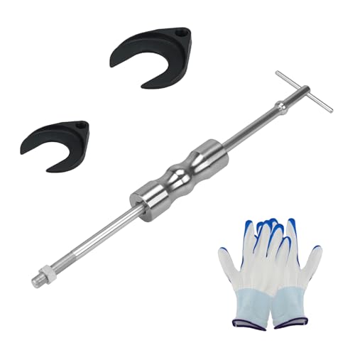 Inner CV Axle Puller Tool Set with 5/8"-18 Slide Hammer & Adapter Front Wheel Drive Axle Puller Slide Hammer Set