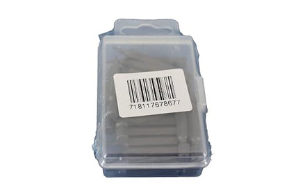 TEMO 25 pc T6 Torx Star Head Screwdriver Bit Set, S2 Steel 6 Point T-6 2 Inch Screwdriver Insert Bits - size: T6 2"L
