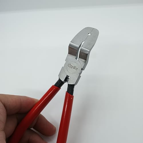 Red Pliers Mutipurpose Diagonal Cutting Pliers Wire Flush Cutters Car Push Retainer Rivet Trim Clip Pry Puller Clips Panel Assortments Puller Auto Body Tools - color: 2nd Red