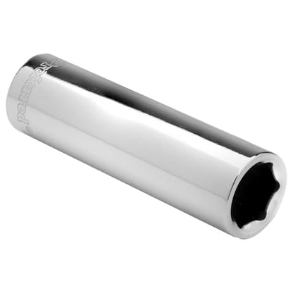 S15112 1/4" Drive SAE Socket, 3/8" Deep 6 Point - size: 3/8 INCH, style: DEEP