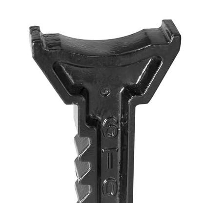 Big RED Jack Stands 6 Ton with Double Locking, 14.2-23.8 inch Adjustable Height for Lifting Cars, SUV, Van, 12000 lb Capacity, 1 Pair - color: BLACK, size: 6 TON DOUBLE LOCKING