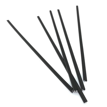 30PCS 8 Inch Black PP Plastic Welding Rod Car Bumper Soldered Bar for Display Rack Model Crafts Decorations DIY Production