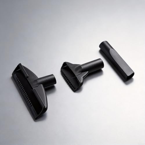 Vacuum Nozzle Kit 1.25 Inch, 3-Piece Set With Crevice Tool For Tight Spaces, Gulper Nozzle For Car Interior, Shop Hose Attachments For Wet Dry Vacuum