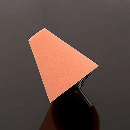 Burnishing Foam Sponge 5pcs Polishing Cone Ball Buffing Pad Car Wheel Hub Cleaner Set Car Detailing Wheel Brush Kit