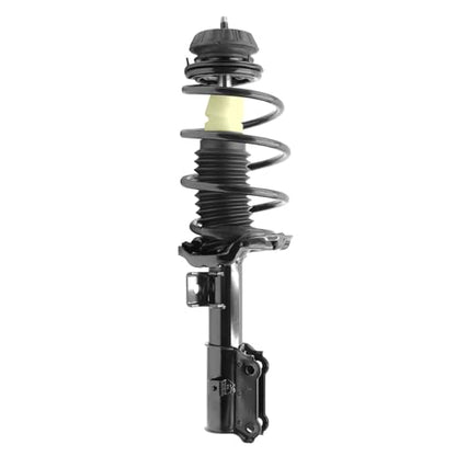 Detroit Axle - 2 Front Struts for 2018 2019 2020 2021 Hyundai Accent Kia Rio, Quick Strut with Coil Spring Assembly Replacement Quick Complete Struts Shocks Suspension - size: 13063_13064/Pair
