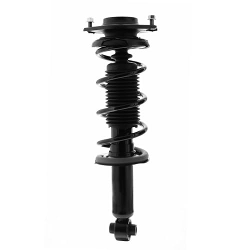 Detroit Axle - 2 Rear Struts for 2013-2018 Subaru BRZ, 2013-2016 Scion FR-S, for 2019 Toyota 86 Complete Struts with Coil Spring Assembly Replacement Suspension Shock - size: SR4611x2/Pair