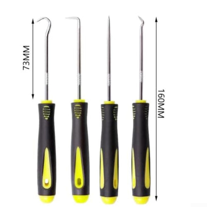 Car Trim Removal Pick Tool and Hook Set 90 Degree Right Angle O Ring Puller Auto Repair Kit (1#) - color: 1#