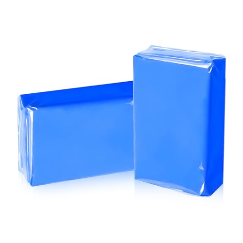 2PCS 100g Car Clay Bar, No Scratch Auto Detailing Claybar Cleaner with Washing and Adsorption Capacity, Premium Grade Damage Free Magic Clay Bar for Cleaning RV Bus Boat - color: 2pcs