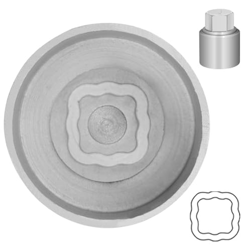 Type J Wheel Locking Nut Key for Land Rover, Lug Nut Removal Tool | Wheel Lock Nut Socket Adapter, Anti-Theft Lug Nut Removal Tool, Anti-Theft Screw Remover, Repair Tool, Tyre Fitting, garage - size: Socket J
