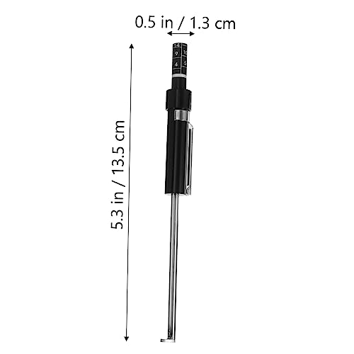 GARVALON 1pc Car Brake Pad Detection Pen Tire Tread Depth Gauge Brake Pad Thickness Measurement Tool High Precision Easy to Read