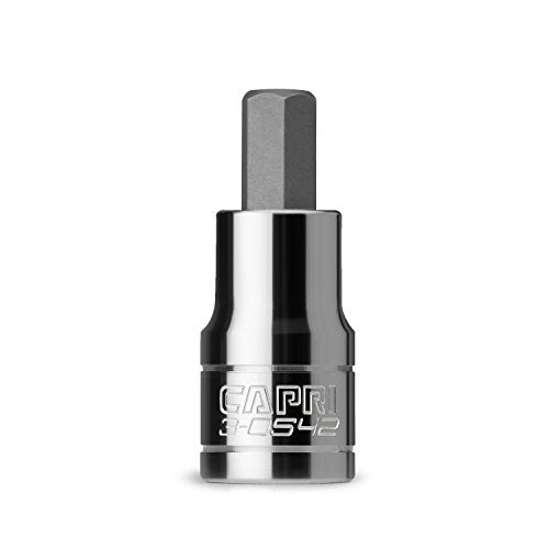 Capri Tools 10 mm Hex Bit Socket, 1/2-Inch Drive, Metric - size: 10 mm, 1/2 in. drive
