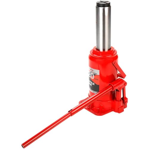 AFF Heavy Duty 20 Ton Bottle Jack, Manual, Machine Hardened Steel Saddles, Centered Pumps and Rams, 3520 - size: 20 Ton Capacity, style: Heavy Duty