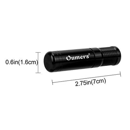Oumers Tubeless Bike Tire Repair Tool Kit, Bike Tire Punctures with 5PCS Bacon Strips Plus Insertion Tool Tire Repair Fork Reamer - color: 25- 15 Orange, 10 Black