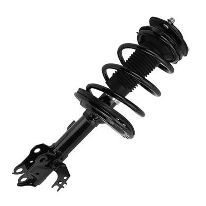Detroit Axle - 4pc Front Struts Control Arms for 2013-2015 Toyota Avalon | [2.5L], 2 Struts with Coil Spring Assembly 2 Lower Control Arms with Ball Joints 2014 Replacement Suspension Kit - size: 4CQ472345/Big Kit