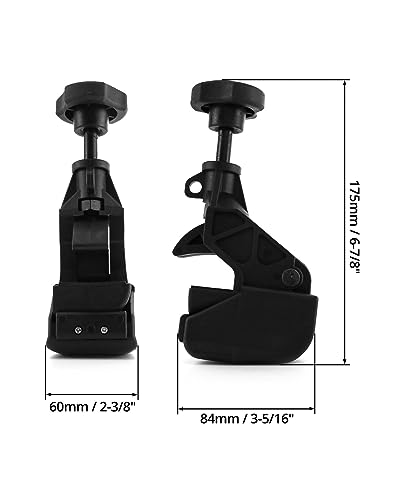 QWORK Tire Changer Bead Clamp, 2 Pack Heavy Duty Machine Wheels Tyres Parts Tool Rim Clamp