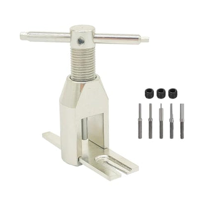 2 PCS Aluminum Alloy Motor Pinion Gear Puller Tool, Professional Gear Remover Extractor for RC Car Model Small RC Helicopter Motor Pinion Parts Repair Accessories