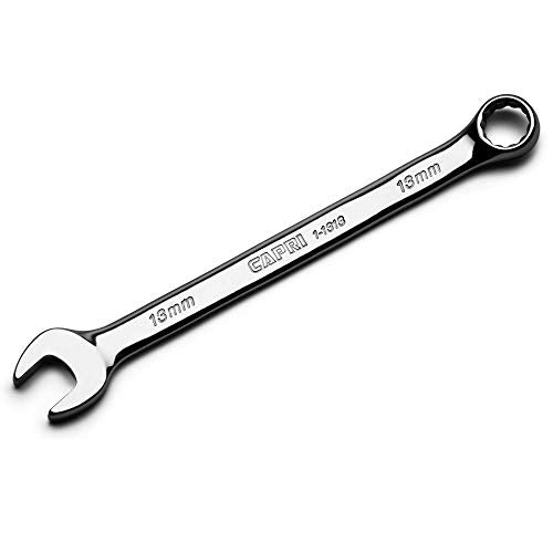 Capri Tools 13 mm Combination Wrench, 12 Point, Metric, Chrome (1-1313) - size: 13 mm
