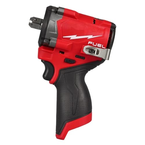 2563P-20 for Milwaukee M12 FUEL 1/2" Impact Wrench w/Pin Detent Length 4.9 in Width 2.4 in Height 7.2 in - NEW