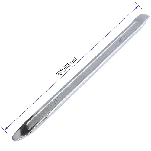 28-Inch Tire Iron, Heavy Duty Tire Spoons Lever Bar, Professional Tire Changing Tool for Installing and Removing and Repairing Wheel Tires of Cars, Motorcycles, Scooter Bicycles - size: 28 inch