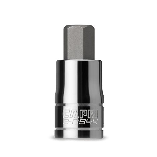 Capri Tools 3-0544 14 mm Hex Bit Socket, 1/2-Inch Drive, Metric - size: 14 mm, 1/2 in. drive