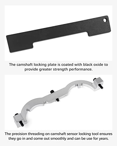 Turbo Engine Timing Tool Kit Engine Camshaft Alignment Tool Set Compatible with 2009 to 2020 1.0 1.2 1.4L Chevrolet Chevy Aveo Cruze Orlando Vauxhall Opel Adam Ampera Astra J Cascada