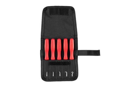 TEKTON Blunt Pick and Hook Set with Pouch (5-Piece) | PNH90404 | Made in USA - style: Blunt Pick and Hook Set (5-Piece, Pouch)