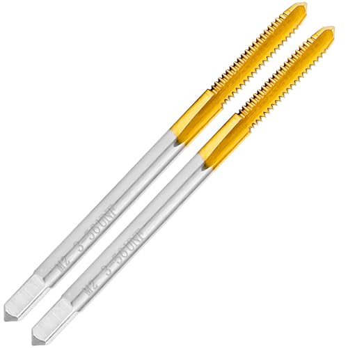 2Pcs 3-56 UNF Thread Tap, 3-56 UNF M2 HSS Right Hand Thread Milling Tap - size: 3-56UNF - 2Pcs