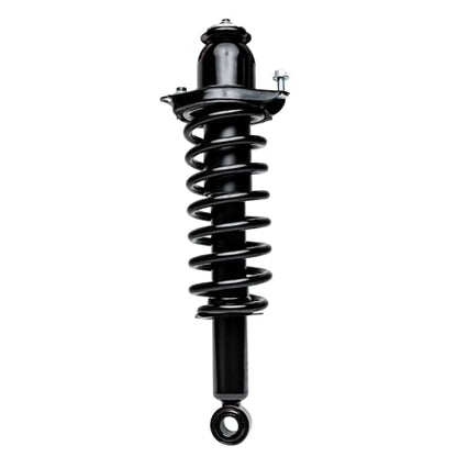Detroit Axle - 1.8L 4pc Front & Rear Struts for 2014-2019 Toyota Corolla | 4 Front & Rear Strut w/Coil Spring Assemblies 2015 2016 2017 2018 Suspension Quick Install Ready Assembly Replacement - size: 4Q47059/ 4 Struts
