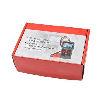 Car Motorcycle Battery Tester Auto Battery Tester MICRO-200 PRO Digital Car Load Discharge Black