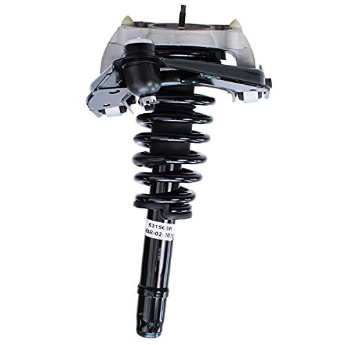 Detroit Axle - 2 Front Quick Struts for Chrysler Sebring Cirrus Dodge Stratus Plymouth Breeze Complete Strut & Coil Spring Assembly Replacement Ready Strut Shock Assembly - size: 171565L_171565R/PAIR