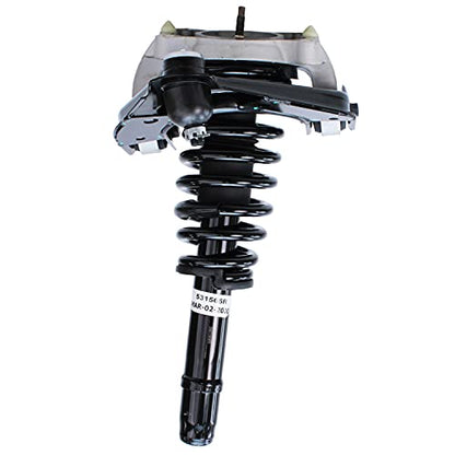 Detroit Axle - 2 Front Quick Struts for Chrysler Sebring Cirrus Dodge Stratus Plymouth Breeze Complete Strut & Coil Spring Assembly Replacement Ready Strut Shock Assembly - size: 171565L_171565R/PAIR