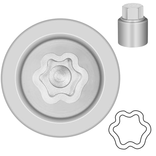 650 Wheel Locking Nut Key for Nissan Infiniti, 21mm Lock Bolt Inner Dia Wheel Anti-Theft Lug Nut Hand Repair Removal Tool - size: socket 650