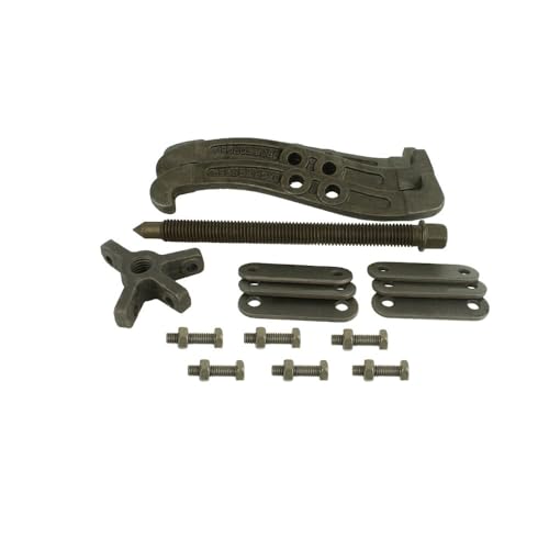 6" Gear Puller,3 Jaw Puller for Pulley Gear Bearing Flywheel Removal,2 Jaw / 3 Jaw Puller with Reversible Jaws, Bearing Puller Suitable for Automotive Repair and Industrial Maintenance - size: 6in