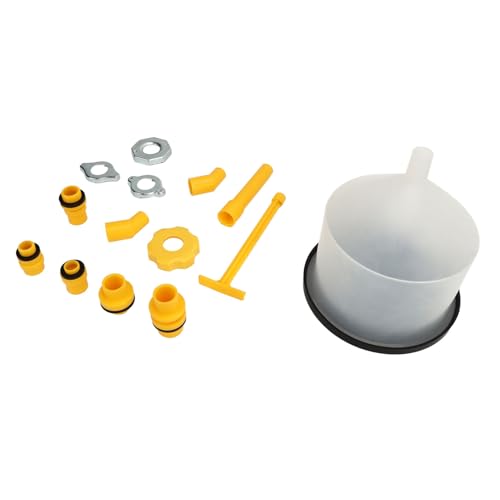 15Pcs SpillProof Coolant Funnel Kit for Car Yacht Boat – Radiator Fluid Bleeder Adapter Set