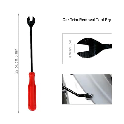 8Pcs Fuel Line Pliers Set, Fuel Line Disconnect Plier Tool Set | Fuel Line/Hose Clamp/Removal Pliers, Electrical Disconnect, Push Pin Tools, Relay Puller/Panel Clip Remover & Filter Caliper
