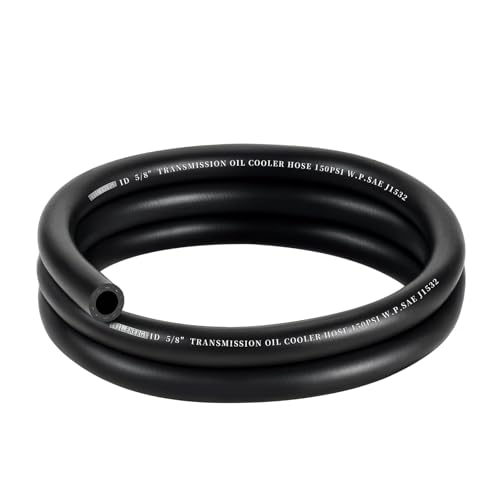 EVIL ENERGY 5/8" Transmission Oil Cooler Hose 5FT 150PSI SAE J1532 - size: 5/8 5FT