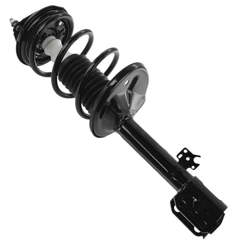 Detroit Axle - FWD 2pc Front Struts for 2001-2005 Toyota RAV4 Complete Ready Quick Install Struts w/Coil Spring Assembly 2002 2003 2004 Replacement Suspension - size: SR4152_SR4153/Pair