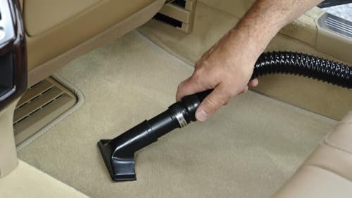MetroVac Vac N Blo VNB-94BD - 4.0 Peak HP Car Vacuum & Blower, All-Steel Construction, Versatile Automotive Detailing Tool with Attachments, MagicAir Inflator Included - style: Swivel Wheels Kit