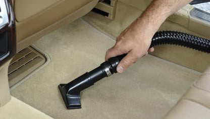 MetroVac Vac N Blo VNB-94BD - 4.0 Peak HP Car Vacuum & Blower, All-Steel Construction, Versatile Automotive Detailing Tool with Attachments, MagicAir Inflator Included - style: Swivel Wheels Kit